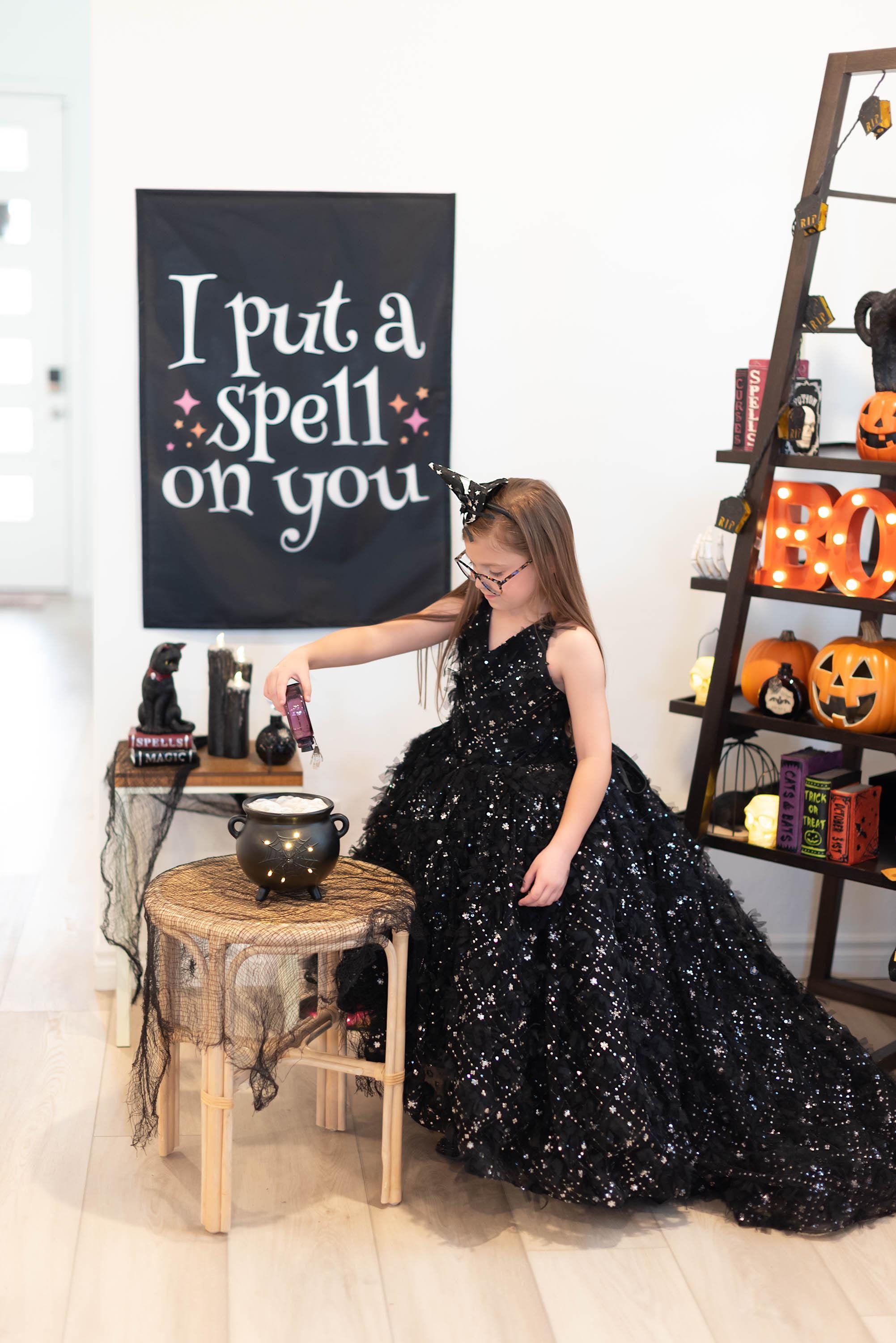 Halloween Banner, I Put a Spell on You, Halloween Decor, Halloween Wall Art