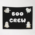 Halloween Banner, Boo Crew, Halloween Decor, Halloween Wall Art