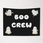 Halloween Banner, Boo Crew, Halloween Decor, Halloween Wall Art