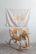 Fabric Tapestry Banner, You are my Sunshine, Kids Wall Art Room Decor