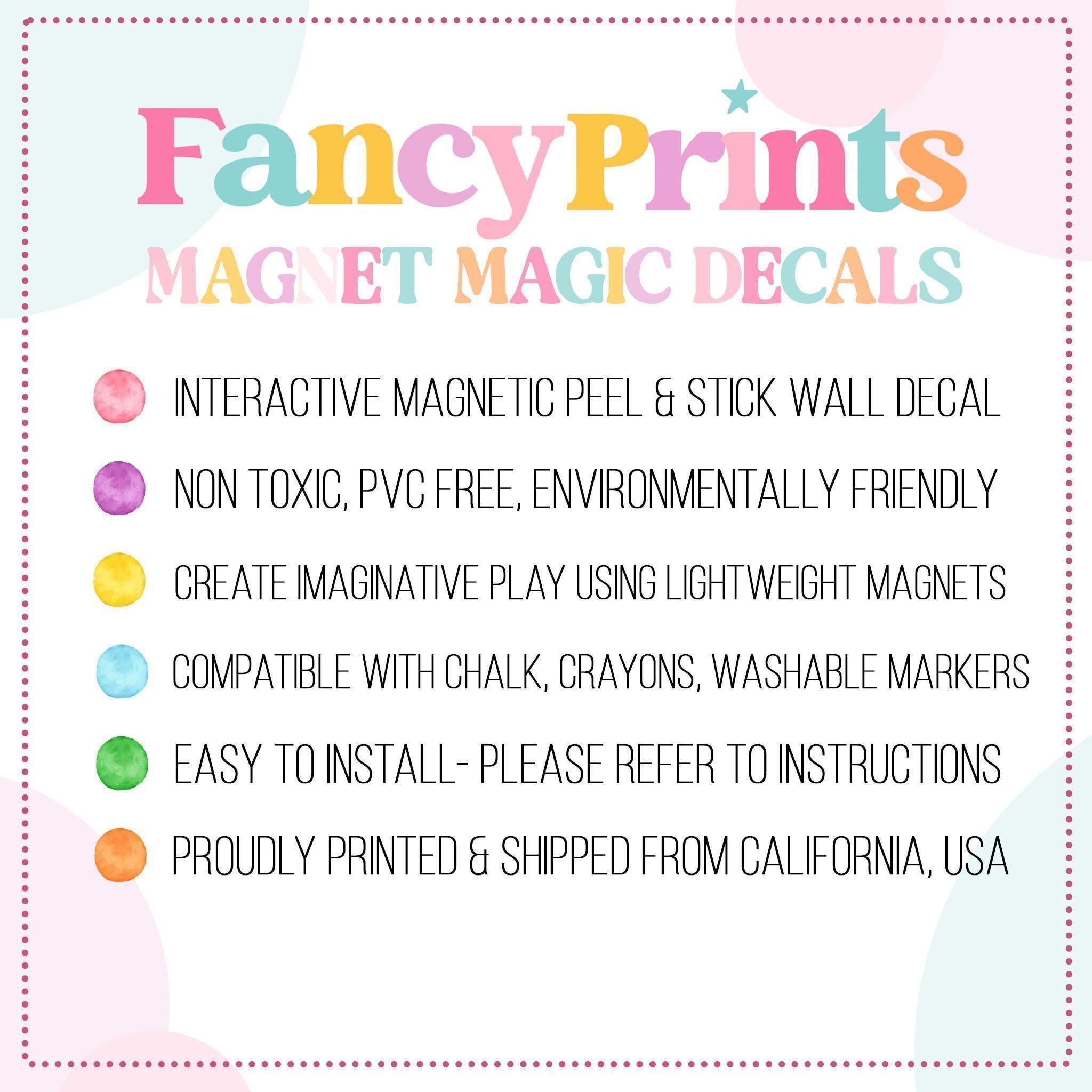 Magnet Magic Wall - Personalized Corner