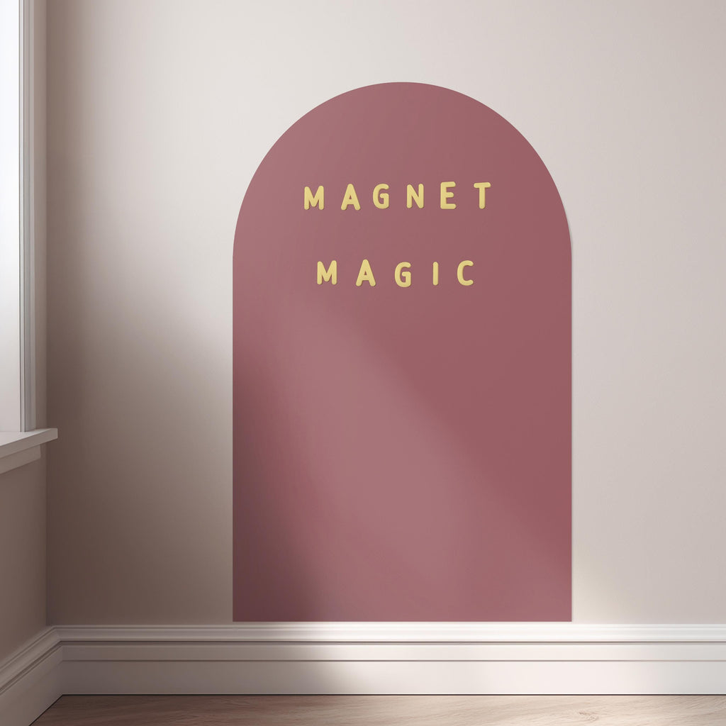RTS Medium Magnet Magic Wall - Airforce Blue, Canary Yellow, Lollipop Available