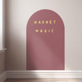 RTS Medium Magnet Magic Wall - Airforce Blue, Canary Yellow, Lollipop Available