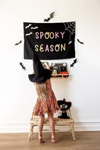 Halloween Banner, Happy Halloween, Halloween Decor, Halloween Wall Art