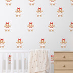 Cute Christmas Gingerbread Girl Wall Decals