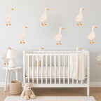 Watercolor Geese Wall Decals