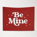Fabric Tapestry Banner, Be Mine, Kids Wall Art Room Decor, Childrens Wall Art