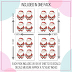 Cute Santa Wall Decals