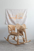 Fabric Tapestry Banner, You are my Sunshine, Kids Wall Art Room Decor