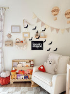 Halloween Banner, Spooky Season, Halloween Decor, Halloween Wall Art, Wall Hanging
