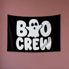 Halloween Banner, Boo Crew, Halloween Decor, Halloween Wall Ar
