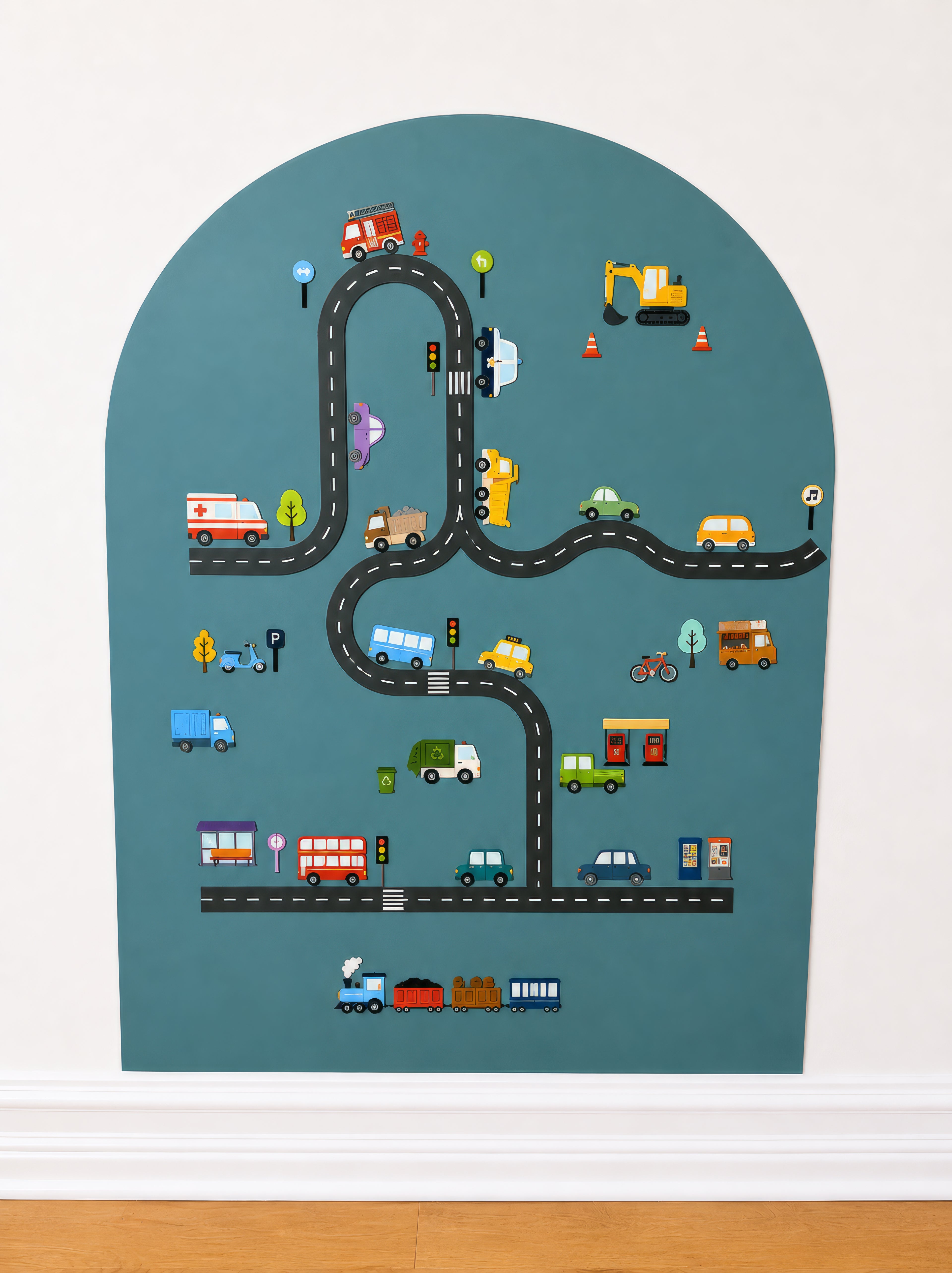 EXTRA LARGE Magnet Magic Wall  - Removable Damage-Free Magnetic Wall
