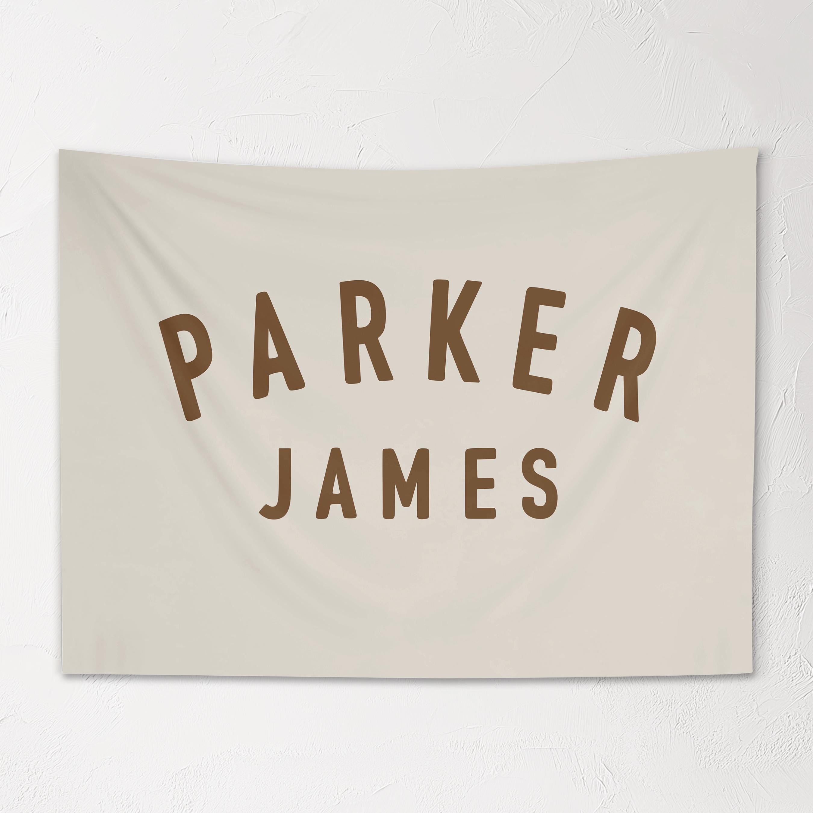Personalized Name Banner, Custom Name Wall Art Hanging, Kids Wall Decor, Children's Wall Art