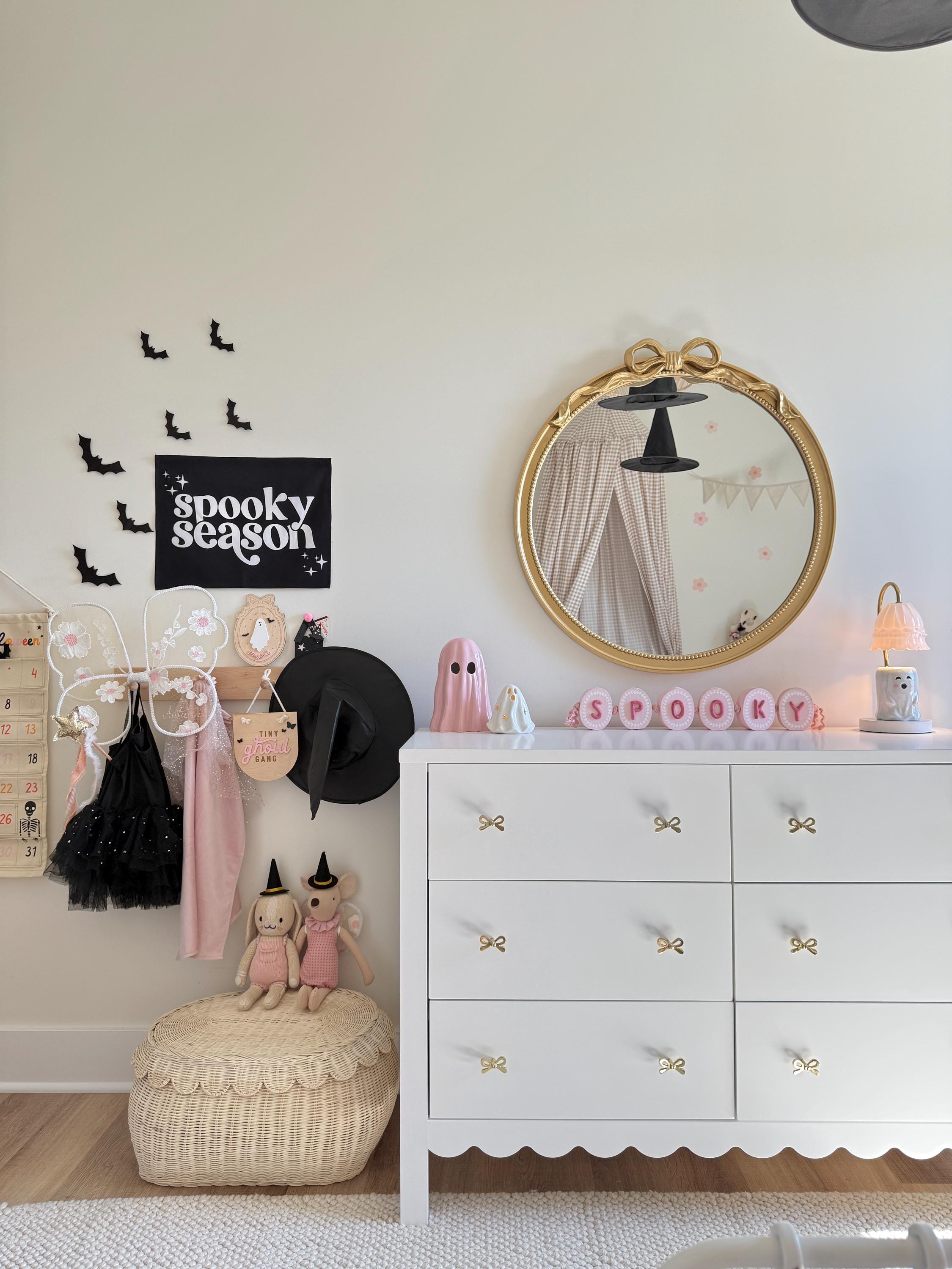 Halloween Banner, Spooky Season, Halloween Decor, Halloween Wall Art, Wall Hanging