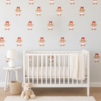 Cute Christmas Gingerbread Girl Wall Decals