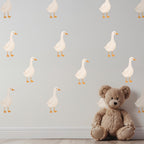 Watercolor Geese Wall Decals