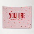 Fabric Tapestry Banner, You Are Loved, Kids Wall Art Room Decor, Children's Wall Art