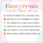 Magnet Magic Wall - Personalized Floral