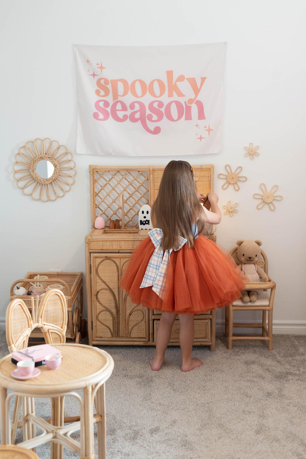 Halloween Banner,Spooky Season, Halloween Decor, Halloween Wall Art, Wall Hanging