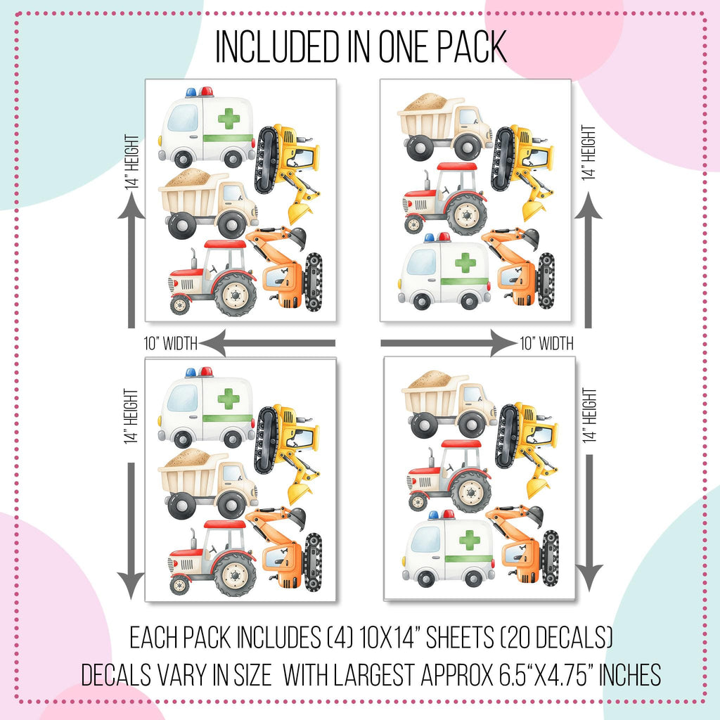 Trucks Wall Decals