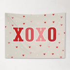 Fabric Tapestry Banner, XOXO, Kids Wall Art Room Decor, Children's Wall Art