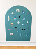 Cool Dude Magnet Set - Fun Kids Magnets For Magnet Magic Wall & More