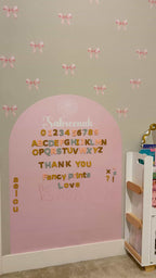 Magnet Magic Wall - Personalized Floral