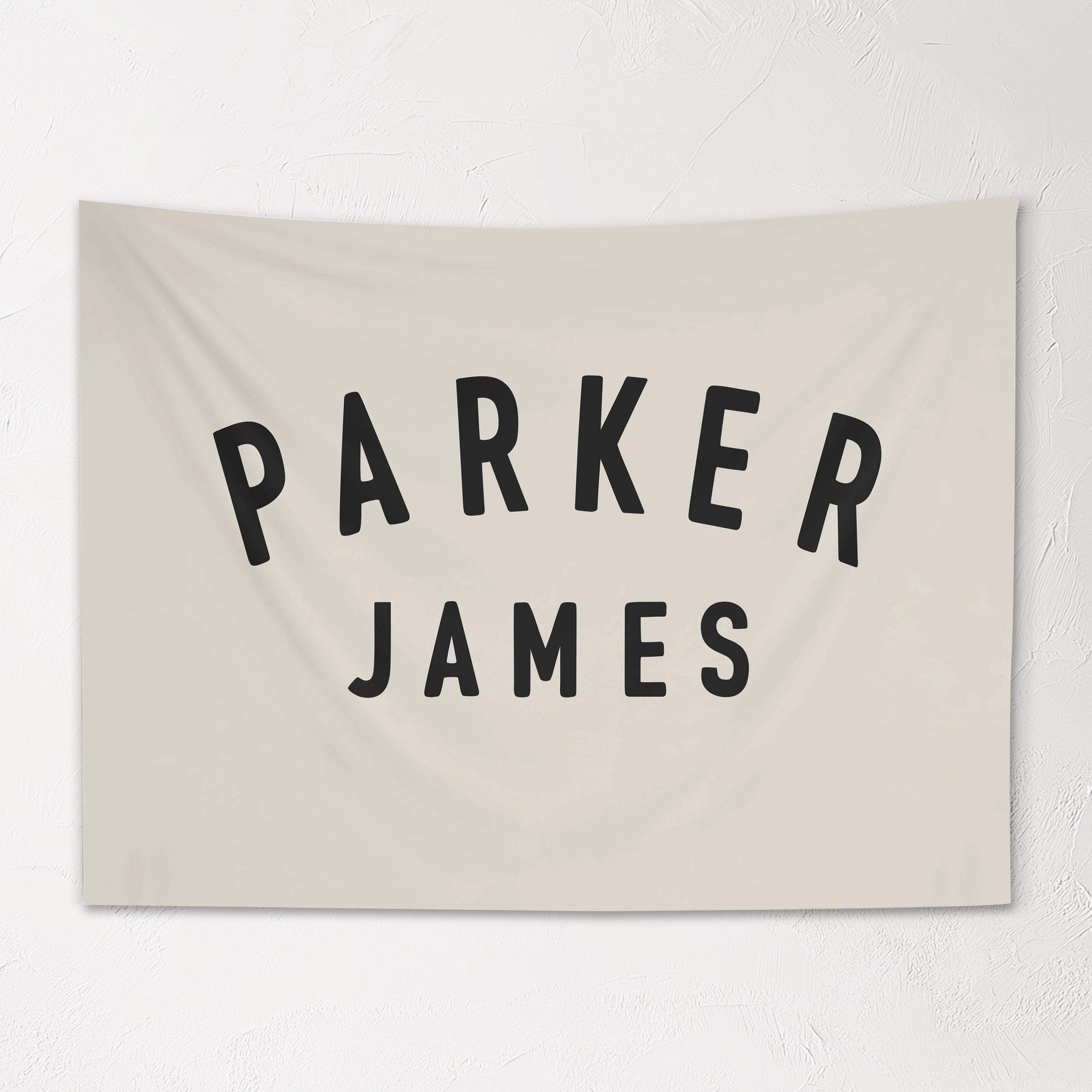 Personalized Name Banner, Custom Name Wall Art Hanging, Kids Wall Decor, Children's Wall Art