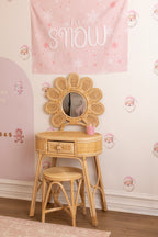 Pink Santa Wall Decals