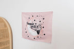 Halloween Banner, Tonight We Fly , Happy Halloween Decor, Pink Halloween Wall Art