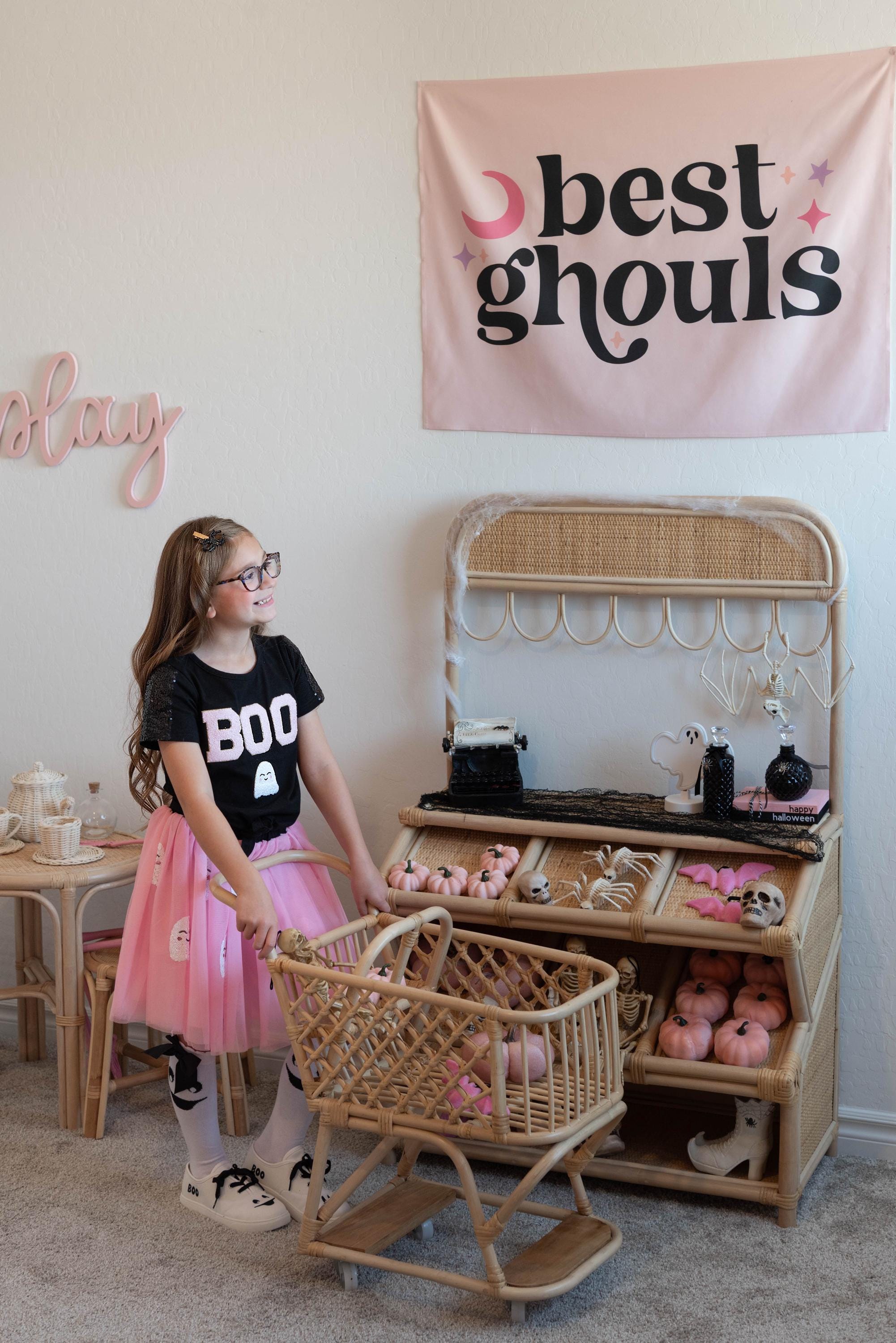 Halloween Banner, Best Ghouls, Halloween Decor, Halloween Wall Art
