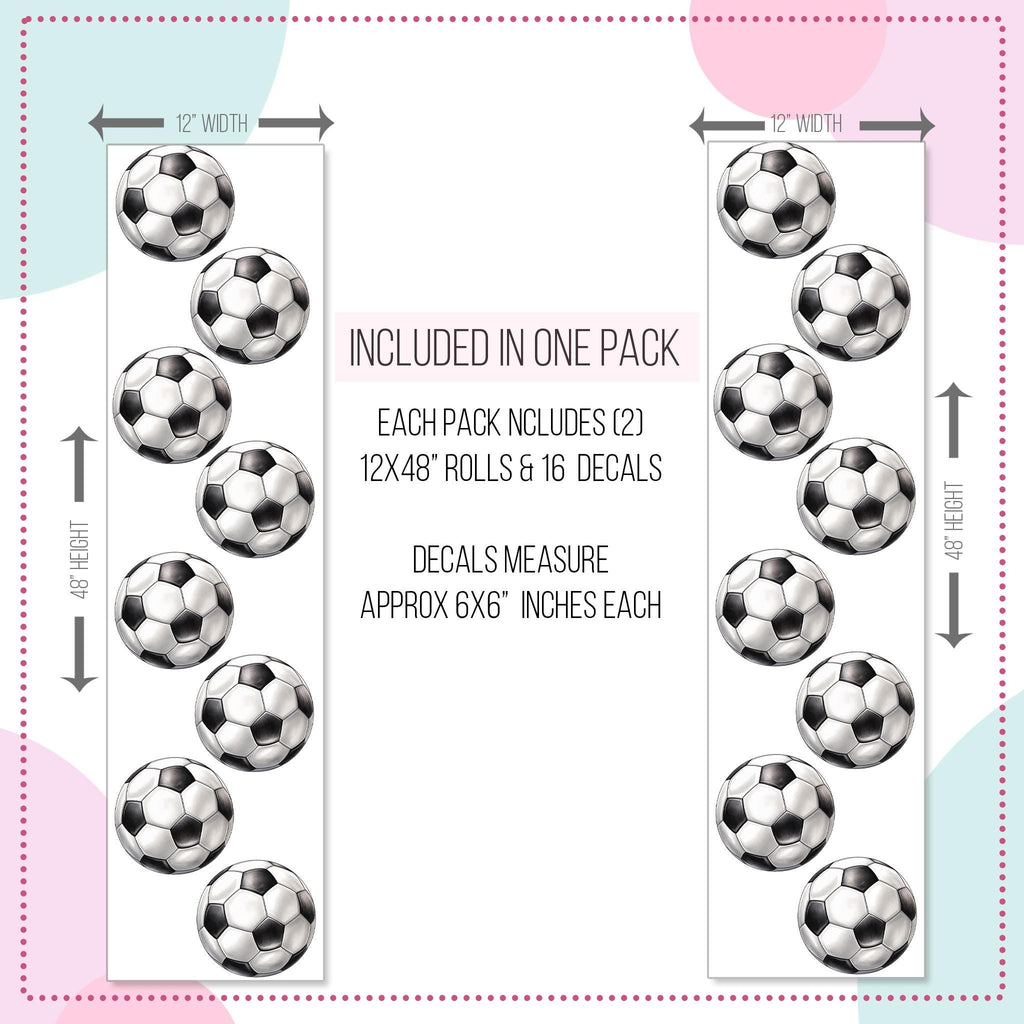 Soccer Ball Wall Decals