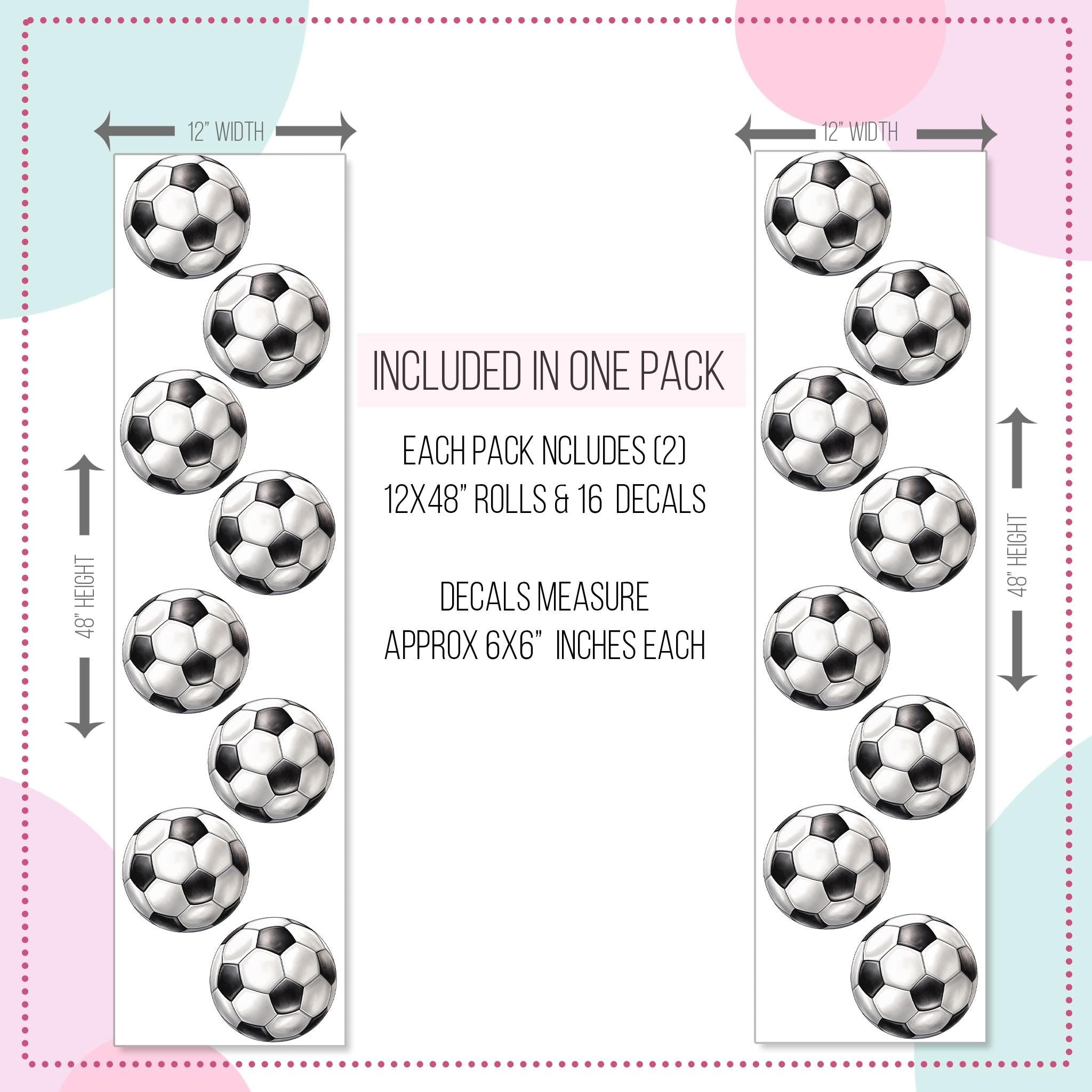 Soccer Ball Wall Decals