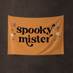 Halloween Banner, Spooky Mister, Halloween Decor, Halloween Wall Art