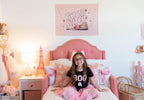 Halloween Banner, Good Witch, Happy Halloween Decor, Pink Halloween Wall Art