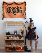 Halloween Banner, Spooky Season, Halloween Decor, Halloween Wall Art