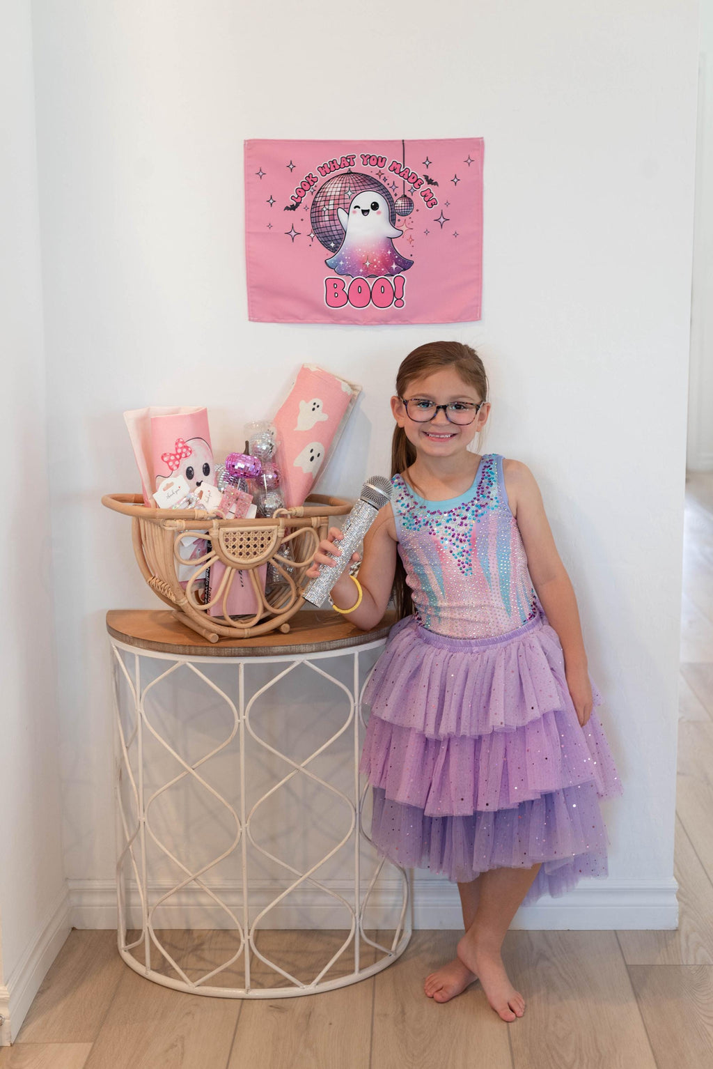 Halloween Banner, Look What you Made me Boo , Happy Halloween Decor