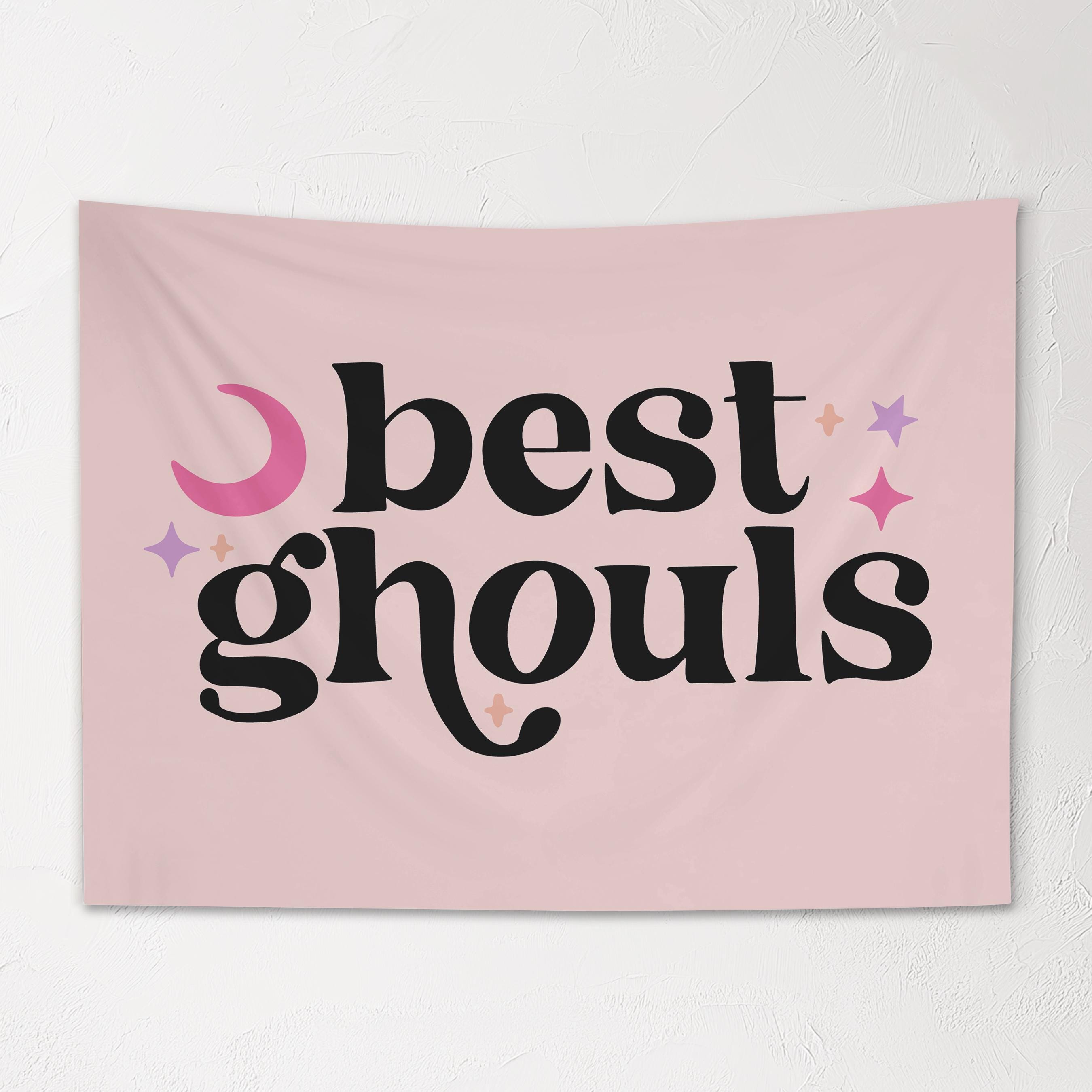 Halloween Banner, Best Ghouls, Halloween Decor, Halloween Wall Art
