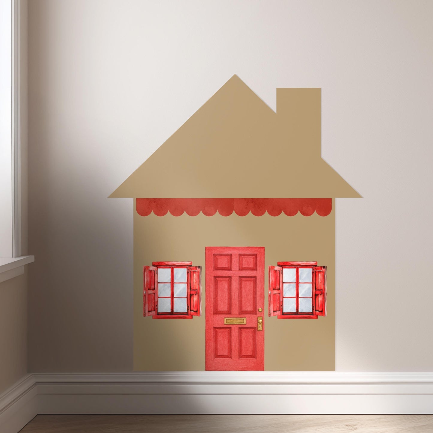Magnet Magic Magnetic House Wall Decal for Kids