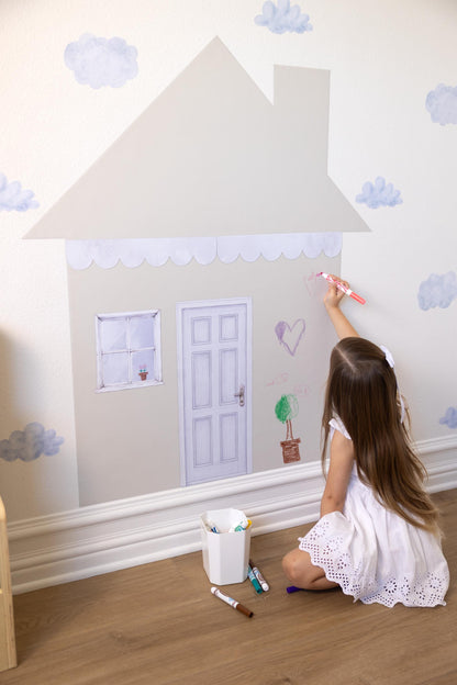 Magnet Magic Magnetic House Wall Decal for Kids