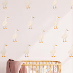 Watercolor Geese Wall Decals