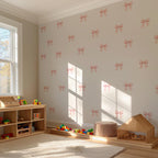 Lucy Pink Bows Wall Decals