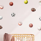 Sports Balls Wall Decals