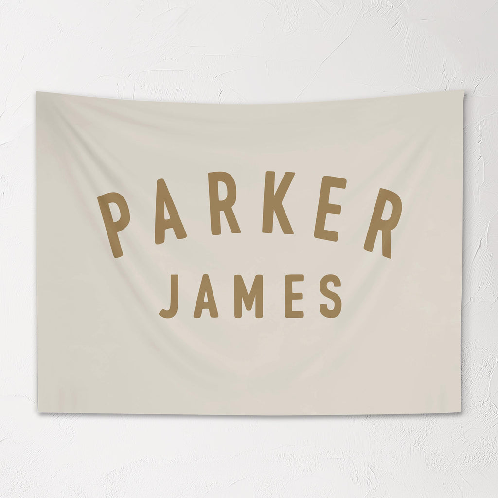 Personalized Name Banner, Custom Name Wall Art Hanging, Kids Wall Decor, Children's Wall Art