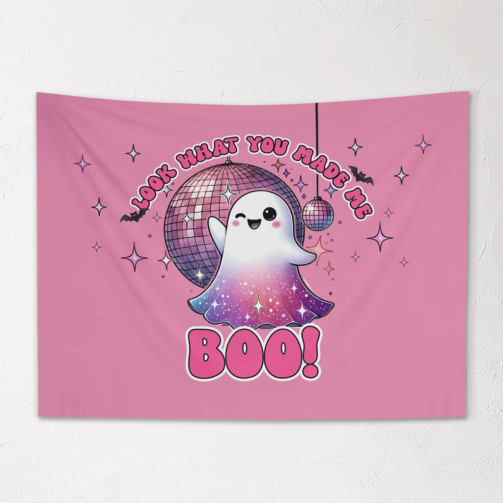 Halloween Banner, Look What you Made me Boo , Happy Halloween Decor