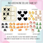 Magnet Magic Neutral Tic Tac Toe Board