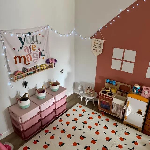 Fabric Tapestry Banner, You Are Magic , Kids Wall Art Room Decor, Children's Wall Art