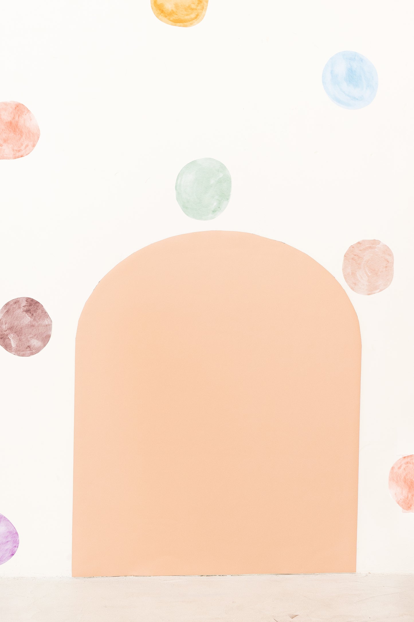 NEW REMOVABLE MINI 20x24" Magnet Magic Arch - With Fabric-Grip Technology - Damage-Free Magnetic Wall Decal for Kids, Wall Decal