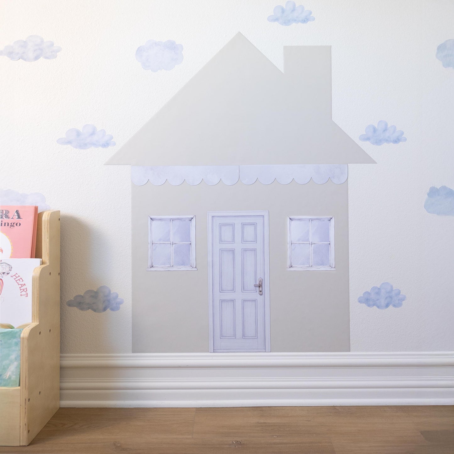 Magnet Magic Magnetic House Wall Decal for Kids