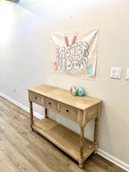 Fabric Tapestry Banner, Easter Vibes, Kids Wall Art Room Decor, Children's Wall Art
